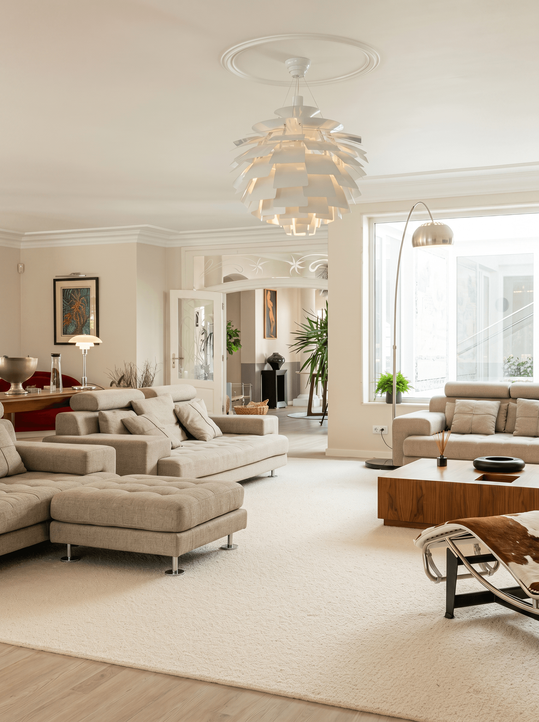 Elegant living room — Sugar Land Property Management